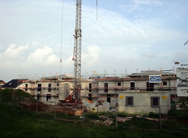 29.04.2009: Richtfest am Neubau der Wohnstätte für Menschen mit Behinderung in Dortmund Bodelschwingh