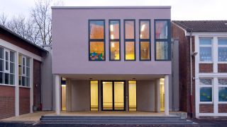 Brücherhof-Grundschule Dortmund, Anbau einer Ganztagsbetreuung