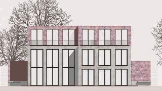 Realisierungswettbewerb Bauen am Phoenixsee, Ansicht West
