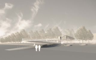 Fußwegbrücke Lindemannstraße - Projekt Galerie