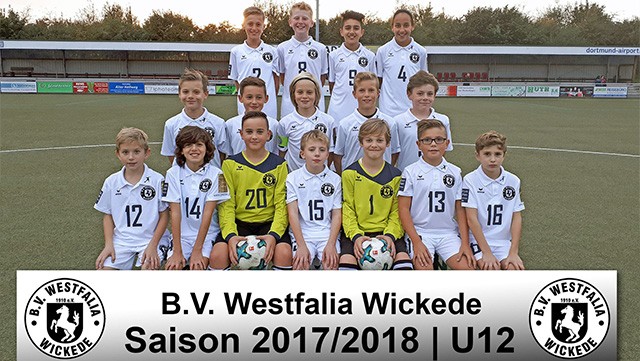 Neues Fußballtrikot für U12 Westfalia Wickede