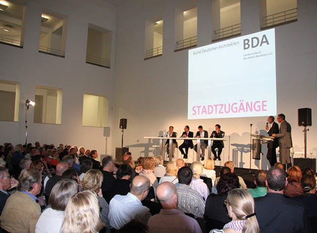 Marcus Patrias Gast auf Podiumsdiskussion des BDA