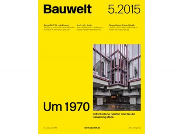 Bauwelt 5.2015 vom 27.01.2015